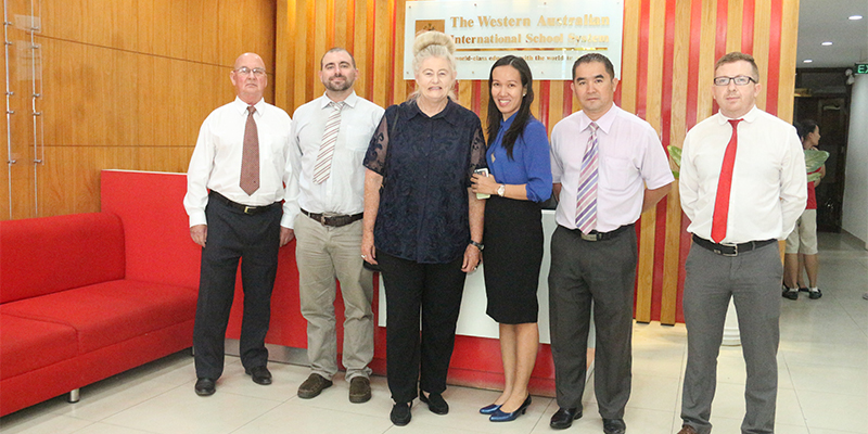 WASS đón Đoàn thành tra của Hội đồng học thuật bang Tây Úc