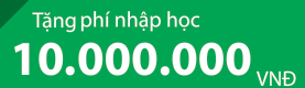 tang phi nhap hoc 10,000,000 VND