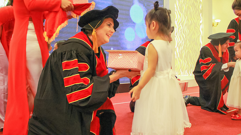 The graduation ceremony of WASS Kindergarten