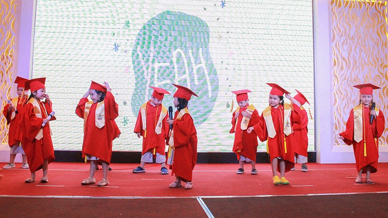 The graduation ceremony of WASS Kindergarten