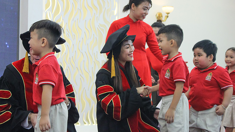 The graduation ceremony of WASS Kindergarten