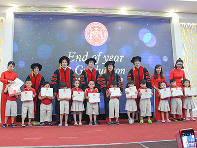 the-graduation-ceremony-of-wass-kindergarten-when-the-nestlings-began-to-open-wings-and-fly