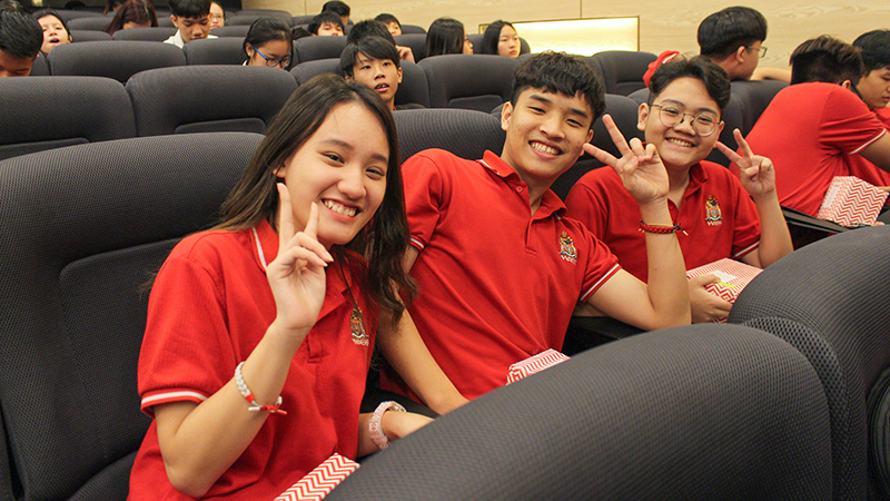 the graduation ceremony for the school year of 2018-2019