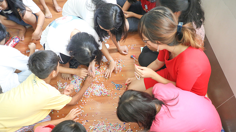 Bringing Children’s Day to the children at Mai Tam Selter