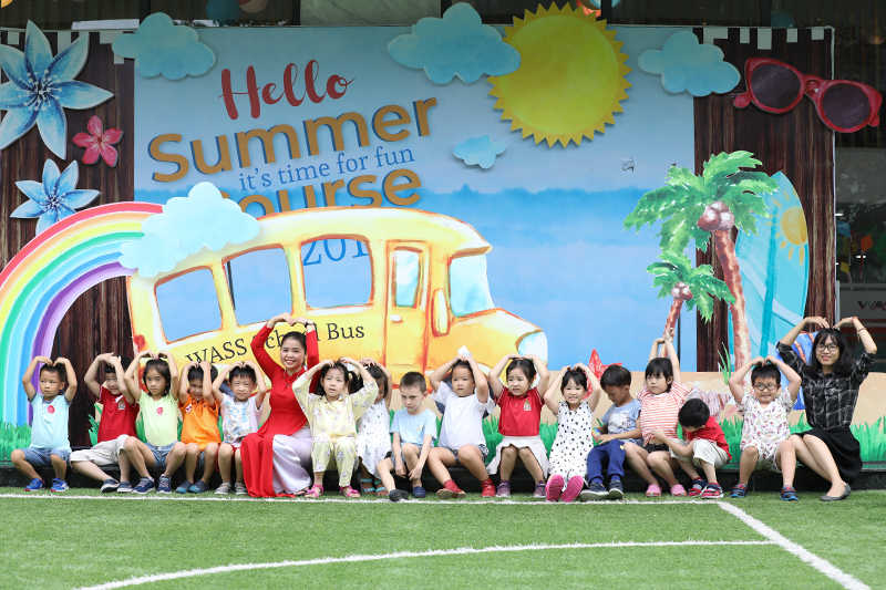 WASS tưng bừng khai giảng chương trình hè khám phá - hello summer course 2019