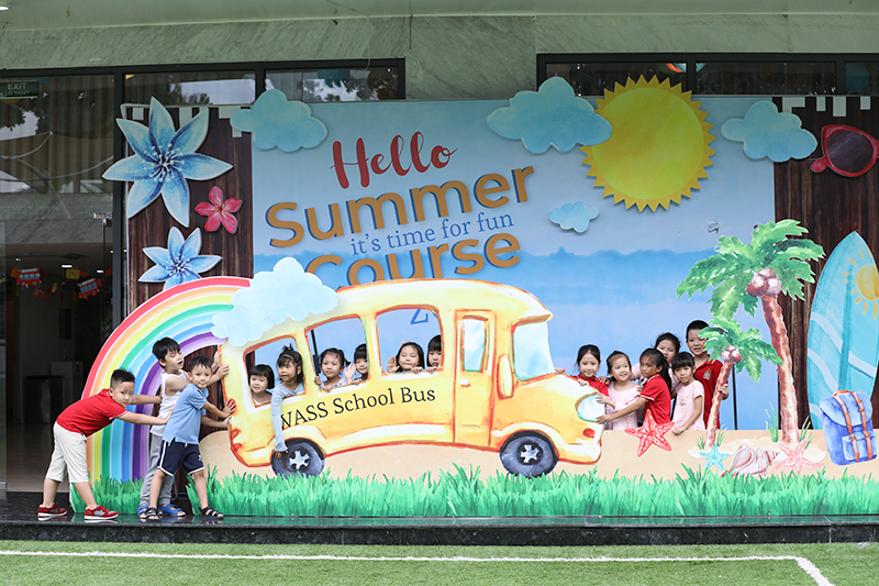 WASS tưng bừng khai giảng chương trình hè khám phá - hello summer course 2019