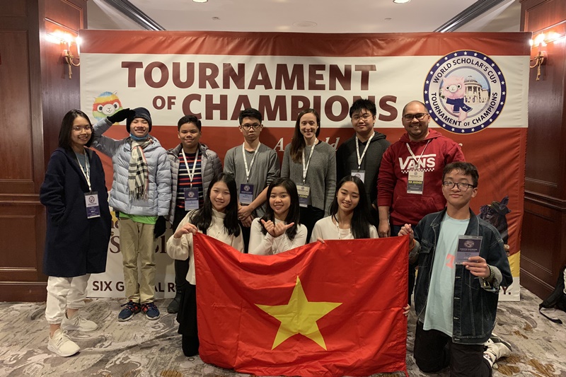 WASS tại vòng chung kết cuộc thi Hùng biện toàn cầu World Scholar's Cup 2019