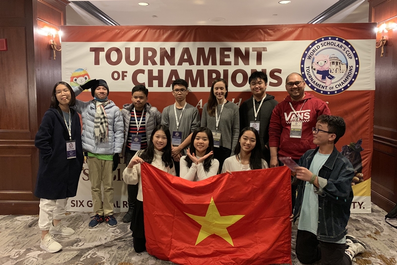 WASSers tham sự chung kết cuộc thi Hùng biện toàn cầu World Scholar’s Cup 2019